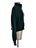 Unbranded 100% Acrylic Solid Green Turtleneck Sweater Size XS - photo 4