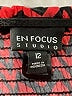 En Focus Studio Chevron-herringbone Black Casual Dress Size 12 - photo 4