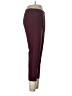 Cato Solid Burgundy Active Pants Size L - photo 4