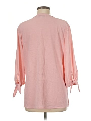 Southern Lady Long Sleeve Henley (view 2)