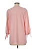 Southern Lady Pink Long Sleeve Henley Size M - photo 2