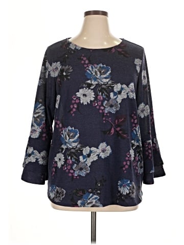 Lee 3/4 Sleeve Blouse (view 1)