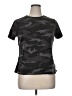 Athleta 100% Cotton Camo Black Active T-Shirt Size 1X - photo 1