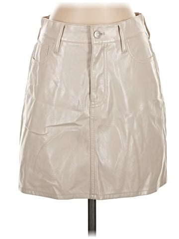 Madewell Faux Leather Skirt (view 1)