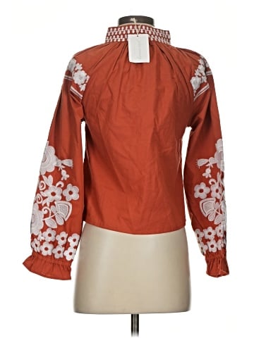 Julia Amory Long Sleeve Blouse - back