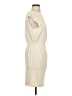 Theory Solid Ivory Cocktail Dress Size 4 - photo 4