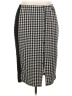 Shein Curve Houndstooth Black Casual Skirt Size 20 Plus (4) - photo 1