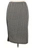 Shein Curve Houndstooth Black Casual Skirt Size 20 Plus (4) - photo 2