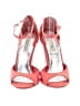 Badgley Mischka Color Block Pink Red Sandals Size 7 1/2 - photo 2