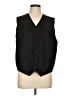 Pierre Cardin 100% Polyester Black Tuxedo Vest Size L - photo 1