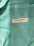 Equipment 100% Silk Color Block Teal Blue Blouse Size L - photo 6
