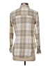 Gap Plaid Tan Long Sleeve Button-Down Shirt Size XS - photo 2