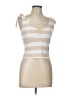 Heatherly Ivory Sleeveless Top Size L - photo 1
