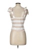 Heatherly Ivory Sleeveless Top Size L - photo 2