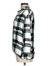 Cato 100% Rayon Plaid Gray Long Sleeve Button-Down Shirt Size M - photo 5
