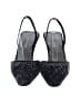 Ann Taylor Black Brown Heels Size 9 1/2 - photo 2
