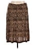 Jaclyn Smith Animal Print Brown Casual Skirt Size L - photo 1