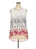 Emery Rose White Sleeveless Blouse Size 2X - photo 1