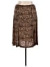 Jaclyn Smith Animal Print Brown Casual Skirt Size L - photo 2