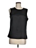 Kasper 100% Polyester Black Sleeveless Blouse Size M - photo 1