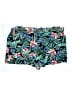 New Look 100% Viscose Tropical Blue Shorts Size 2X - photo 2