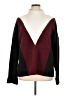 Lou & Grey Color Block Burgundy Pullover Sweater Size XL - photo 1