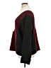 Lou & Grey Color Block Burgundy Pullover Sweater Size XL - photo 5