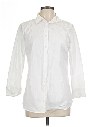 J.Crew 3/4 Sleeve Button-Down Shirt (view 1)