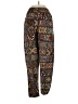 Assorted Brands Print Black Casual Pants Size 23 waist (estimated) - photo 2