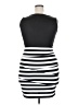 Assorted Brands Stripes White Cocktail Dress Size XXL - photo 2
