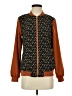 Ampersand Ave 100% Polyester Print Orange Jacket Size XS - photo 1