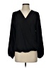 T Tahari 100% Polyester Black Long Sleeve Blouse Size S (petite) - photo 1