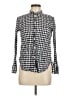 J.Crew Checkered-gingham Ivory Long Sleeve Button-Down Shirt Size 6 - photo 1