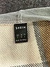 Shein 100% Polyester Plaid Tan Coat Size S - photo 6