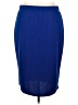 Shein Curve Solid Blue Formal Skirt Size 20 Plus (4) - photo 1