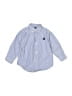 Chaps 100% Cotton Stripes Blue Long Sleeve Button-Down Shirt 18-24 MO / 24 MO - photo 1
