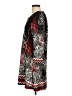 Papillon Graphic Black Casual Dress Size L - photo 5