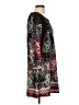 Papillon Graphic Black Casual Dress Size L - photo 4