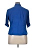 Apt. 9 Blue 3/4 Sleeve Button-Down Shirt Size XL - photo 2