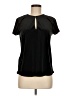 Ann Taylor Black Short Sleeve Top Size M - photo 1