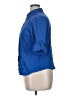 Apt. 9 Blue 3/4 Sleeve Button-Down Shirt Size XL - photo 5