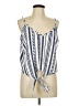Shein Blue Sleeveless Blouse Size 12 - photo 1