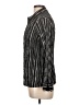 East5th Stripes Black Long Sleeve Blouse Size L - photo 5