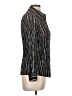 East5th Stripes Black Long Sleeve Blouse Size L - photo 4