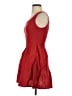 Gap Solid Red Casual Dress Size XS - photo 5