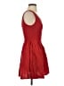Gap Solid Red Casual Dress Size XS - photo 4