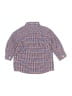 IZOD Checkered-gingham Blue Long Sleeve Button-Down Shirt 18-24 MO / 24 MO - photo 2