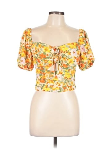 ASTR The Label Short Sleeve Blouse (view 1)