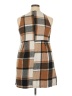 Unbranded 100% Polyester Plaid Brown Casual Dress Size 2X - photo 2