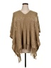 Unbranded 100% Acrylic Tan Poncho Size XXL (estimated) - photo 1